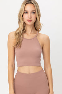 Hey Boo Seemless Crop Cami