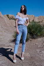 Load image into Gallery viewer, Nina High Waist Straight Leg Jeans
