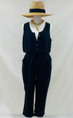 Load image into Gallery viewer, Salona Tie Waist Jumpsuit
