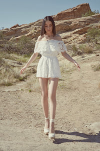 As You Wish Off The Shoulder Romper